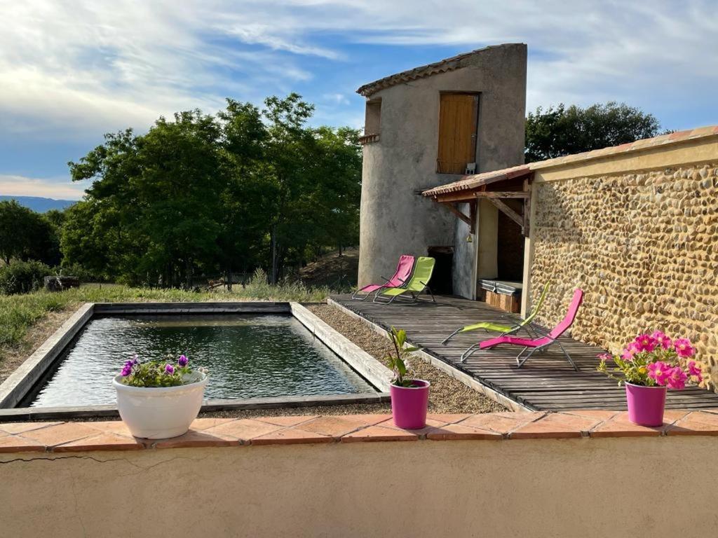 Chambre A La Ferme Au Milieu Des Lavandes Valensole Exteriér fotografie